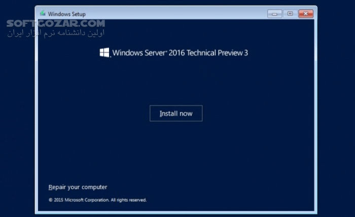 دانلود Microsoft Windows Server 2016 - دانلود ویندوز سرور 2016 - سافت گذر