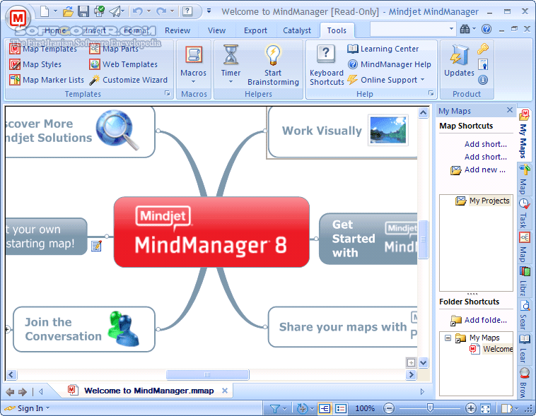 دانلود Mindjet MindManager 2023 23.1.240 + Portable / macOS - دانلود سازماندهی مطالب و راهبری پروژه ها - سافت گذر