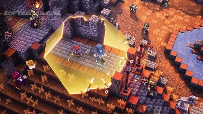 دانلود Minecraft Dungeons: Fauna Faire - دانلود بازی ماینکرفت - سافت گذر