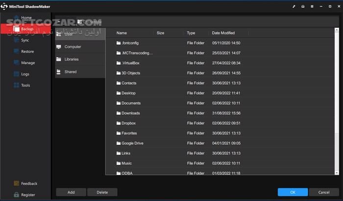 دانلود MiniTool ShadowMaker 4.8.0 + Business Deluxe - دانلود بکاپ گیری و تهیه نسخه پشتیبان از سیستم - سافت گذر