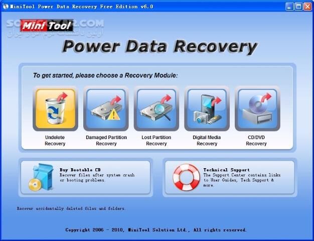 دانلود MiniTool Power Data Recovery 12.7 Business Technician + WinPE ISO - دانلود بازیابی فایل های پاک شده - سافت گذر