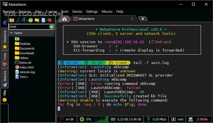 دانلود MobaXterm 25.2 - دانلود نظارت از راه دور بر روی کامپیوترهای شبکه - سافت گذر