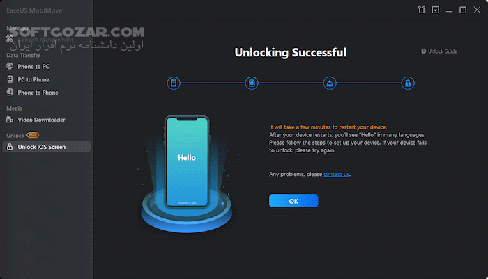 دانلود EaseUS MobiMover Technician 6.2.4.0.25455 - دانلود موبی موور - سافت گذر