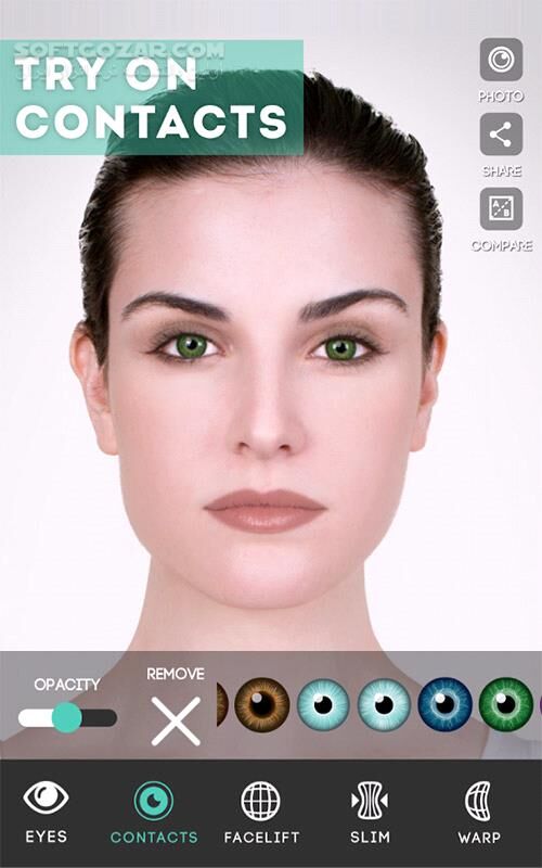 دانلود ModiFace Photo Editor 1.6 for Adnroid +4.0 - دانلود چهره خود را طراحی کنید برای اندروید - سافت گذر