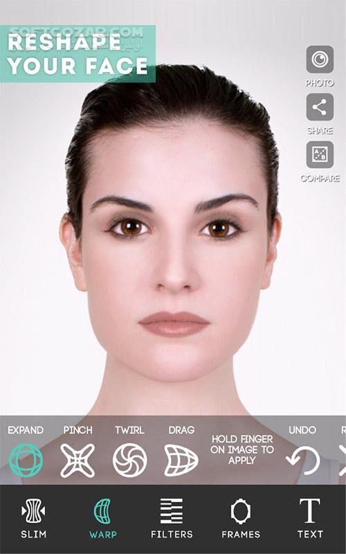 دانلود ModiFace Photo Editor 1.6 for Adnroid +4.0 - دانلود چهره خود را طراحی کنید برای اندروید - سافت گذر
