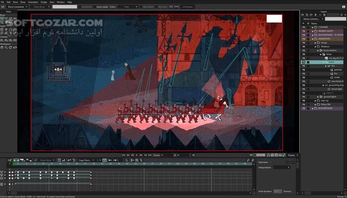 دانلود Moho Pro 14.4 Build 20251110 - دانلود ساخت انیمیشن - سافت گذر