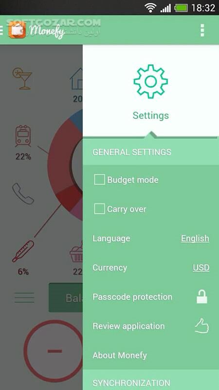 دانلود Monefy Pro 1.9.12 for Android +4.0 - دانلود مانیفی برای اندروید - سافت گذر