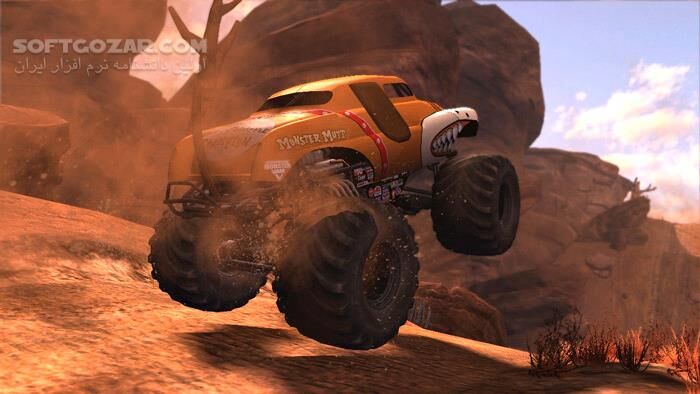 دانلود Monster Jam Battlegrounds - دانلود بازی مسابقات رانندگی بامانع با خودروهای غول‌پیکر - سافت گذر