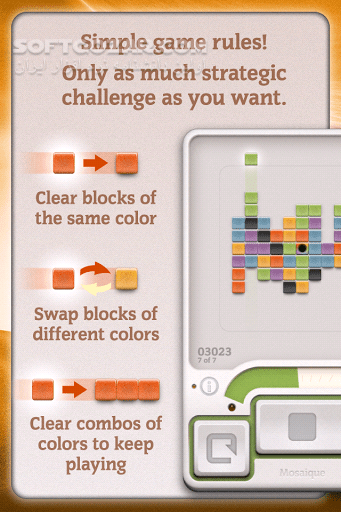 دانلود Mosaique 1.4.3 for Android - دانلود بازی با موزاییک های رنگی برای اندروید - سافت گذر