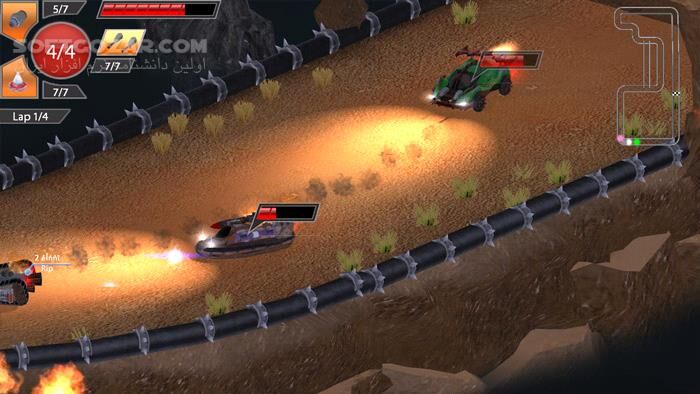 دانلود Motor Rock + Update 1 to 5 - دانلود بازی مسابقات اتومبیل‌های جنگی بین سیاره‌ای موتور راک -نسخه سافت گذر - سافت گذر