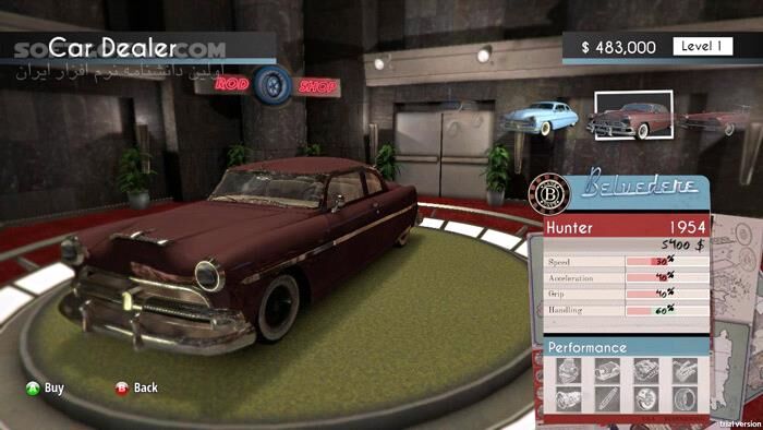 دانلود Motorama - دانلود بازی موتوراما - مسابقات اتومبیل‌رانی با خودروهای کلاسیک  - سافت گذر