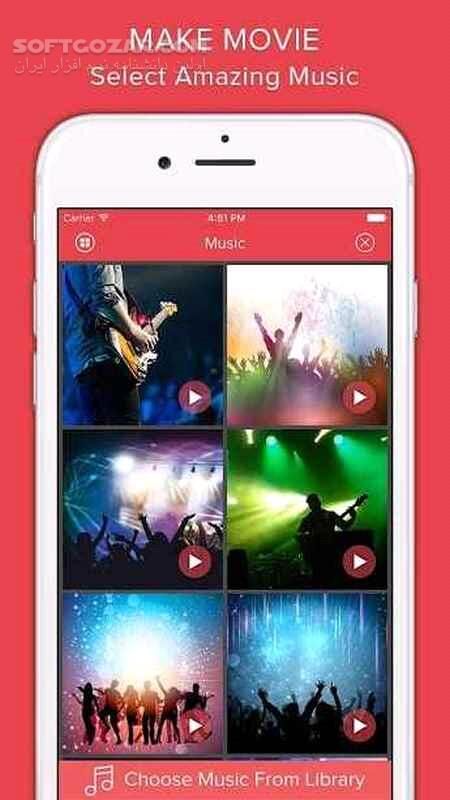 دانلود Movie Maker – Photo Video Maker With Music PRO 1.12 For Android +4.1 - دانلود مووی میکر برای اندروید - سافت گذر