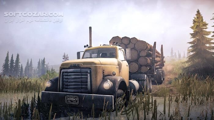 دانلود MudRunner - Old-timers + Update v20190807 - دانلود بازی شبیه ساز رانندگی با کامیون - سافت گذر
