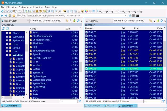 دانلود Multi Commander 15.6.0.3119 - دانلود مدیریت فایل - سافت گذر