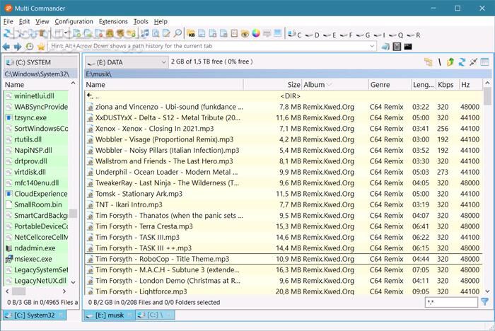 دانلود Multi Commander 15.6.0.3119 - دانلود مدیریت فایل - سافت گذر