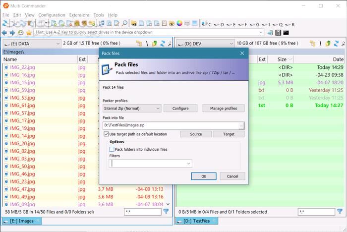 دانلود Multi Commander 15.6.0.3119 - دانلود مدیریت فایل - سافت گذر
