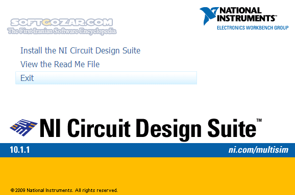 دانلود NI Circuit Design Suite 14.3 Professional (Multisim & Utilboard) CDS / 14.2 / 14.1 / 14.0.1 - دانلود شبیه ساز مدارهای الکترونیکی - سافت گذر