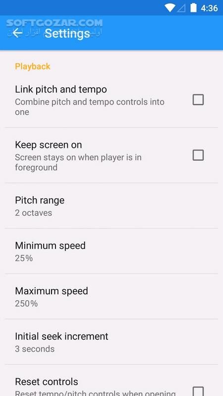 دانلود Music Speed Changer Full 12.1.6 for Android +4.1 - دانلود تغییر سرعت پخش موسیقی برای اندروید - سافت گذر