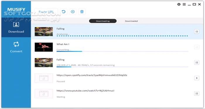 دانلود Musify 3.5.3 - دانلود دانلود موزیک و تبدیل فرمت آنها - سافت گذر