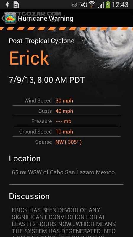 دانلود MyRadar Weather Radar Pro 8.65.1 For Android +8.0 - دانلود برنامه هواشناسی رادار برای اندروید - سافت گذر