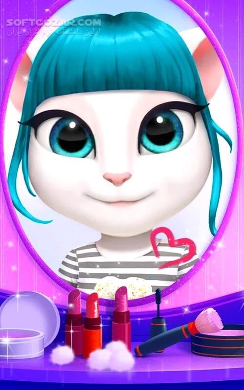 دانلود My Talking Angela 6.9.0.5278 for Android +4.0.3 - دانلود آنجلای سخنگو برای اندروید - سافت گذر