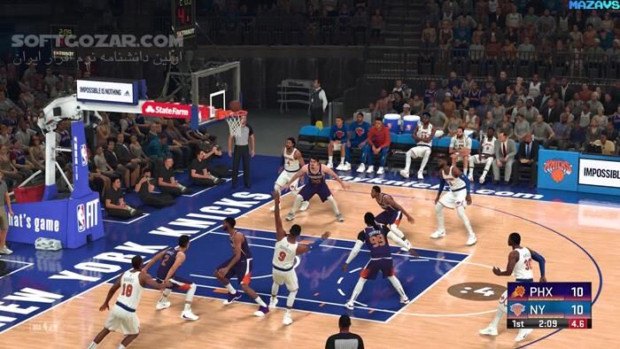 دانلود NBA 2K22 - دانلود بازی بازی بسکتبال برای کامپیوتر - سافت گذر