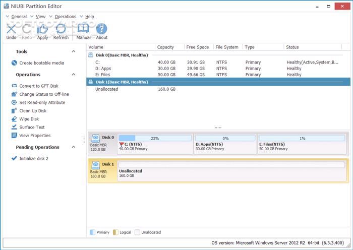 دانلود NIUBI Partition Editor 10.2.0 Technician + WinPE ISO - دانلود مدیریت هارد دیسک - سافت گذر