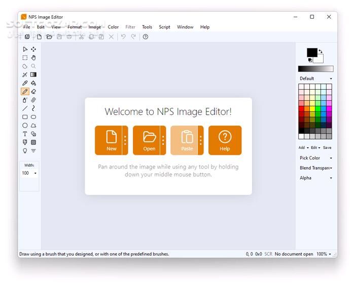 دانلود NPS Image Editor 4.4.8.8440 - دانلود ویرایش عکس - سافت گذر