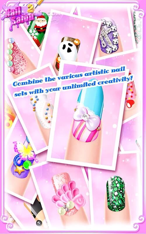 دانلود Nail Salon 2 1.0 for Android +2.3 - دانلود طراحی ناخن برای اندروید - سافت گذر