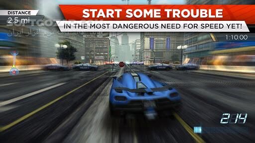 دانلود Need for Speed Most Wanted 1.3.128 + MOD for Android +2.3 - دانلود بازی nfs برای اندروید - سافت گذر