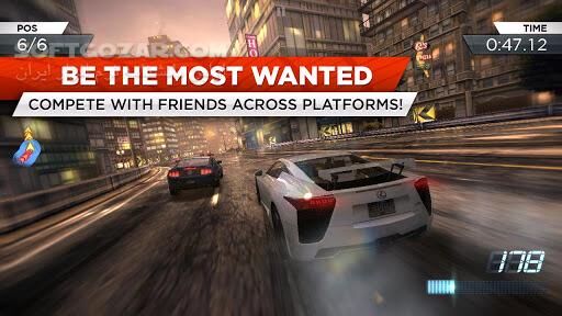 دانلود Need for Speed Most Wanted 1.3.128 + MOD for Android +2.3 - دانلود بازی nfs برای اندروید - سافت گذر