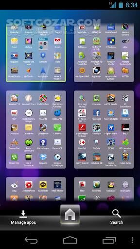 دانلود Nemus Launcher 1.6.5 for Android +2.1 - دانلود لانچر با قابلیت رمزگذاری برای اندروید - سافت گذر