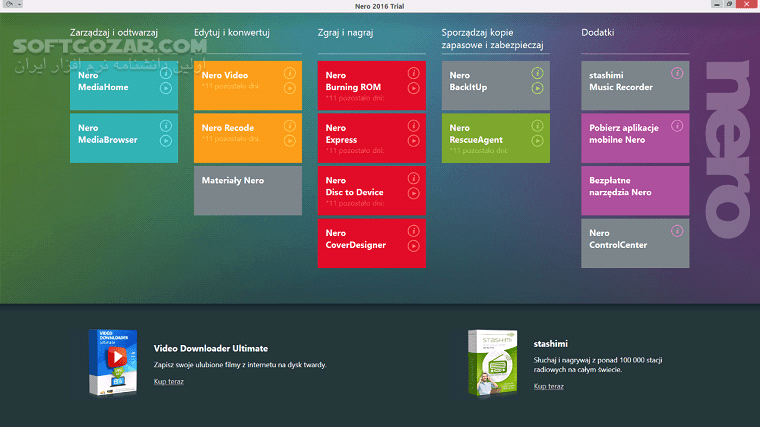 دانلود Nero Platinum 2019 Suite 20.0.07900 / Burning ROM / Nero Video / Content Packs - دانلود نرو 2019 - سافت گذر