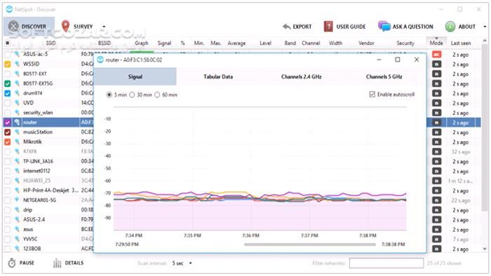 دانلود NetSpot Unlimited Enterprise 4.0.0.609 - دانلود بررسی و مدیریت وای فای - سافت گذر