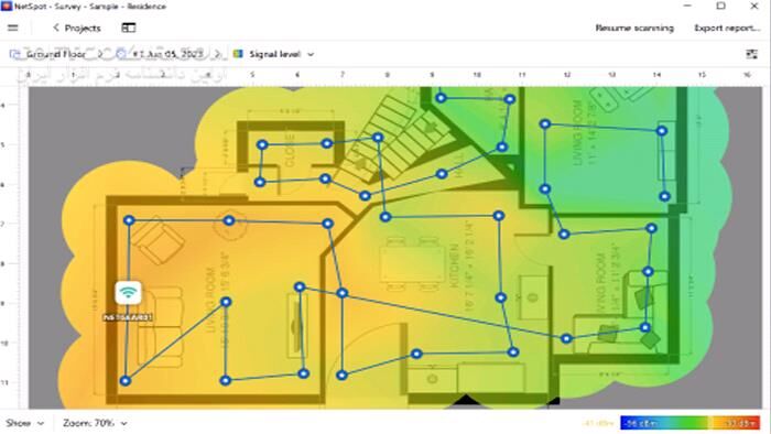 دانلود NetSpot Unlimited Enterprise 4.0.0.609 - دانلود بررسی و مدیریت وای فای - سافت گذر