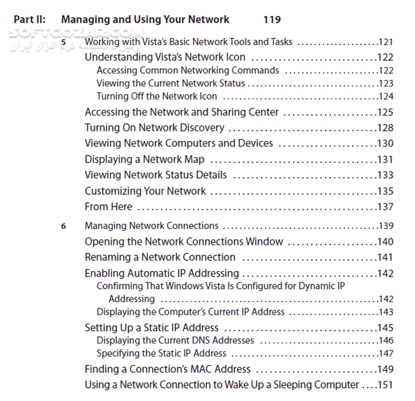 دانلود Networking with Microsoft Windows Vista - دانلود کتاب شبکه با مایکروسافت ویندوز ویستا - سافت گذر
