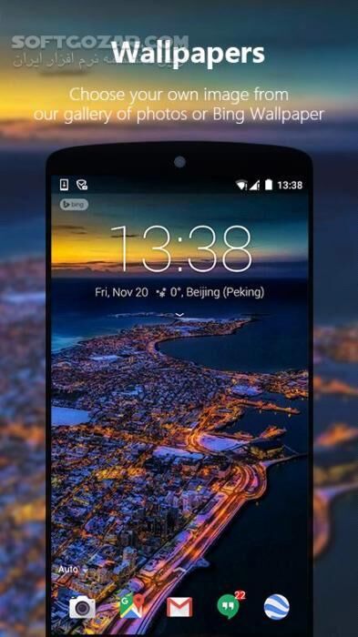 دانلود Next Lock Screen 3.11.5 for Android +4.1 - دانلود قفل صفحه نمایش مایکروسافت برای اندروید - سافت گذر