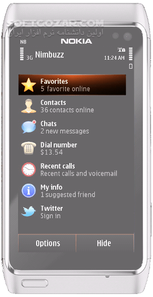 دانلود Nimbuzz Messenger 7.1.0 Android/Symbian/Java - دانلود نیم باز برای اندروید - سافت گذر