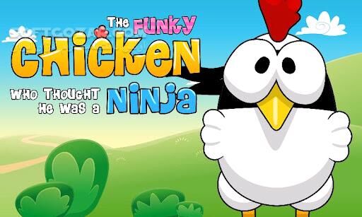 دانلود Ninja Chicken Ooga Booga 1.4.5 for Android +2.3 - دانلود مرغ نینجا برای اندروید - سافت گذر