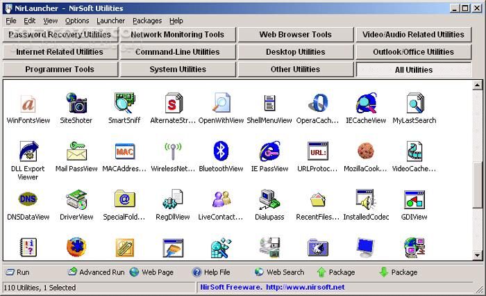 دانلود NirLauncher Package 1.30.21 - دانلود بهینه سازی ویندوز - سافت گذر