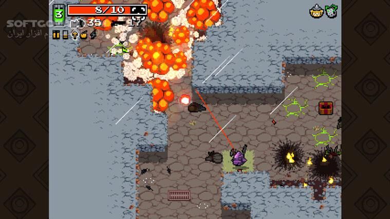 دانلود Nuclear Throne - دانلود بازی تاج و تخت هسته‌ای - سافت گذر