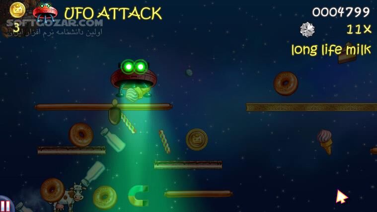 دانلود Nyan Cat Lost In Space - دانلود بازی گربه‌ی شکمو - گمشده در فضا - سافت گذر