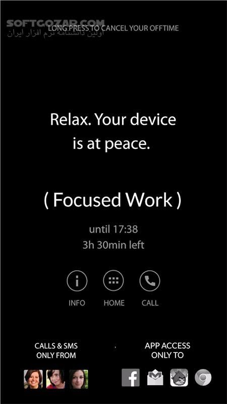 دانلود OFFTIME 3.0.11 for Android +4.0 - دانلود تست اعتیاد به موبایل!!! برای اندروید - سافت گذر