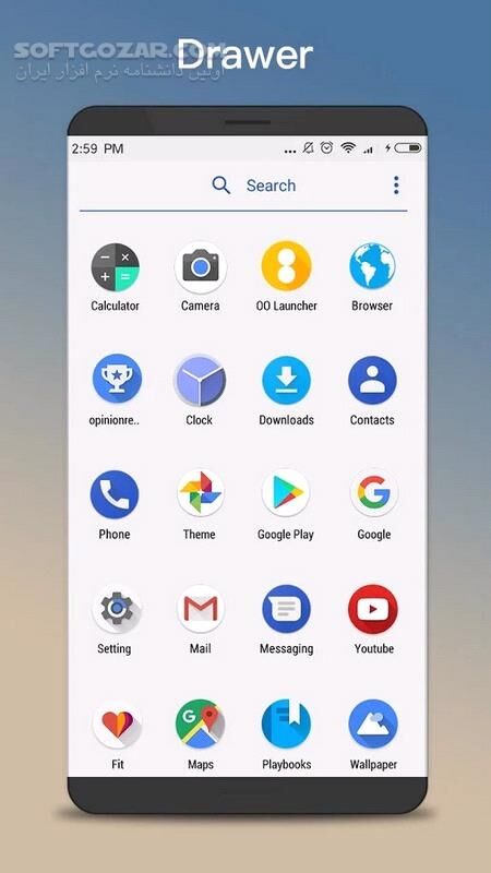 دانلود OO Launcher for Android 5.8 for Android +4.0 - دانلود لانچر اندروید 8 برای اندروید - سافت گذر