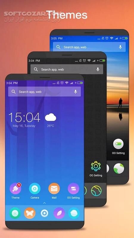 دانلود OO Launcher for Android 5.8 for Android +4.0 - دانلود لانچر اندروید 8 برای اندروید - سافت گذر
