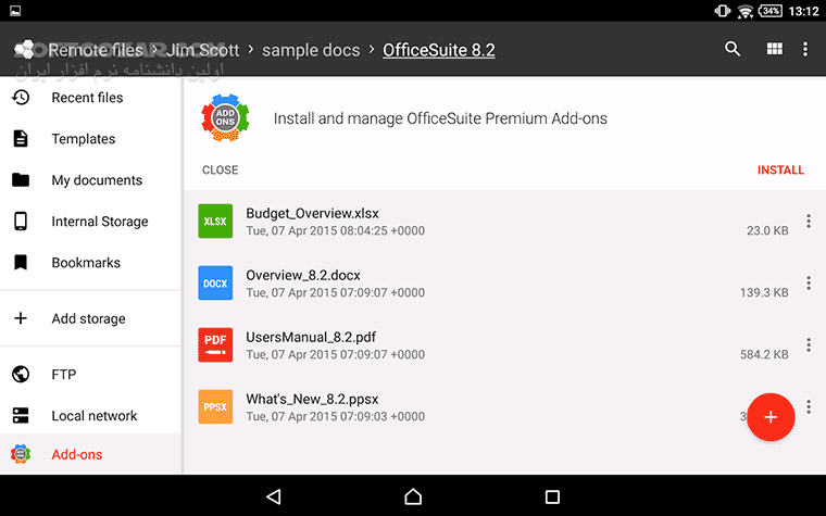 دانلود OfficeSuite Pro + Premium 14.7.53184 for Android +4.4 - دانلود آفیس سوییت برای اندروید - سافت گذر