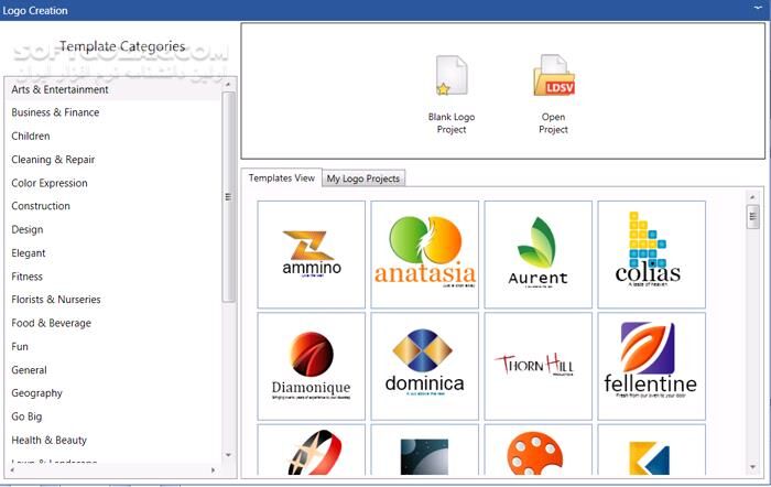 دانلود Olympia Logo Creation 1.7.7.50 - دانلود طراحی لوگو - سافت گذر