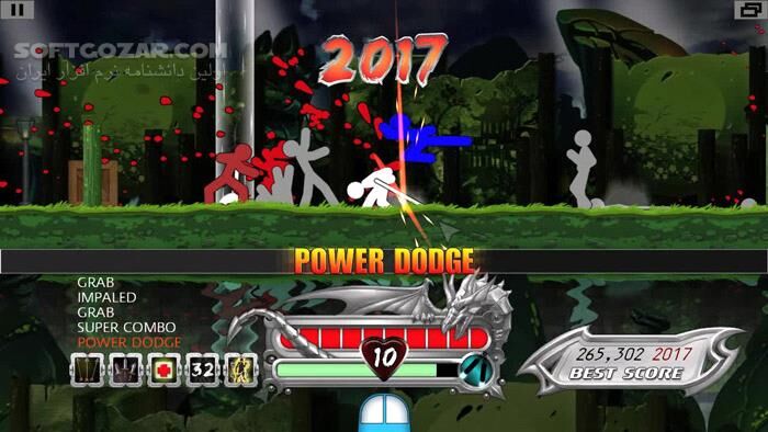 دانلود One Finger Death Punch + Update 1.1 - دانلود بازی مشت مرگ با یک انگشت - سافت گذر