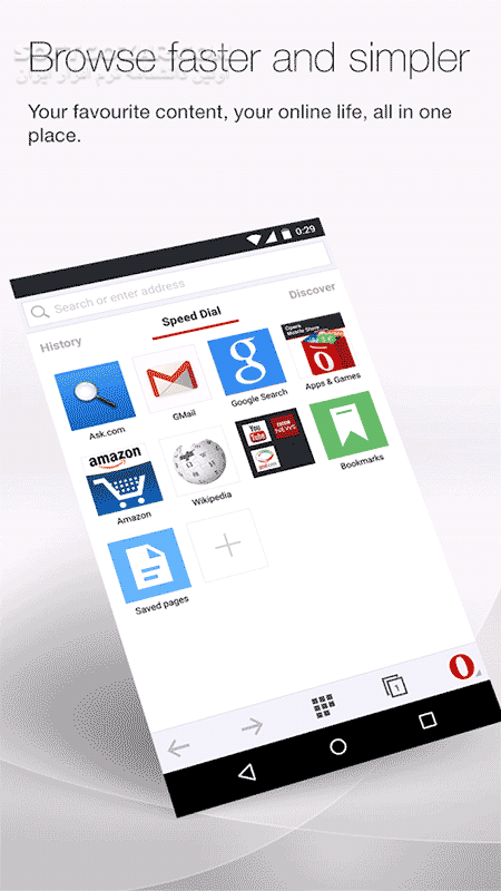دانلود Opera Mobile 93.2.4906.86283 + GX for Android 9.0 - دانلود اپرا برای اندروید - سافت گذر