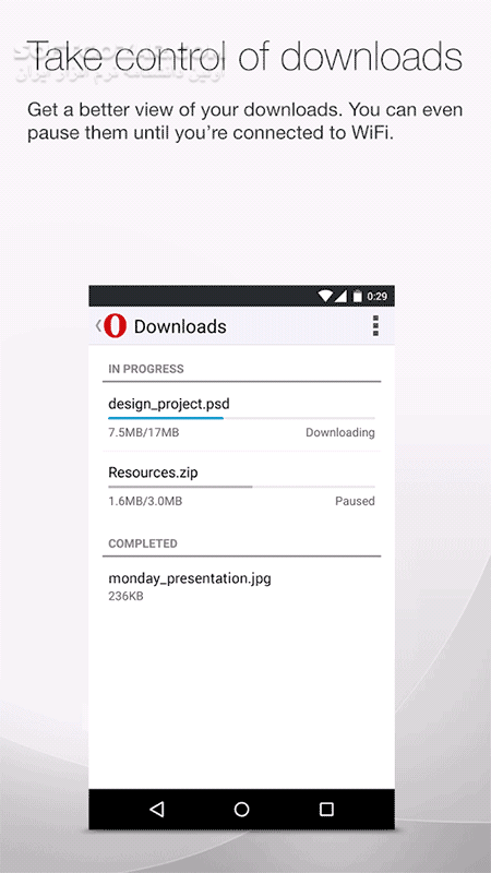 دانلود Opera Mobile 93.2.4906.86283 + GX for Android 9.0 - دانلود اپرا برای اندروید - سافت گذر